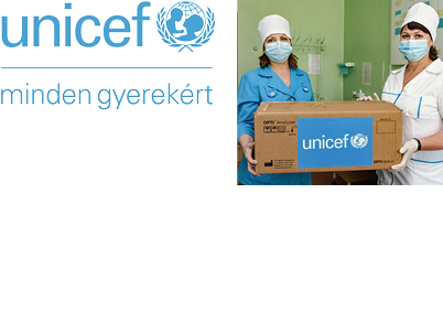 <br>UNICEF<br>támogatás